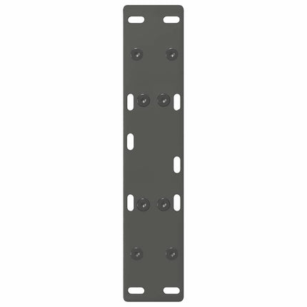 Soffbordsben A-formade 2 st antracit 40x(30-31) cm stål