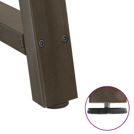 Soffbordsben A-formade 2 st 40x(30-31) cm stål