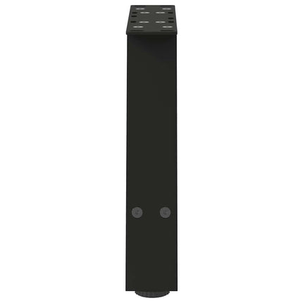 Soffbordsben A-formade 2 st svarta 50x(30-31) cm stål
