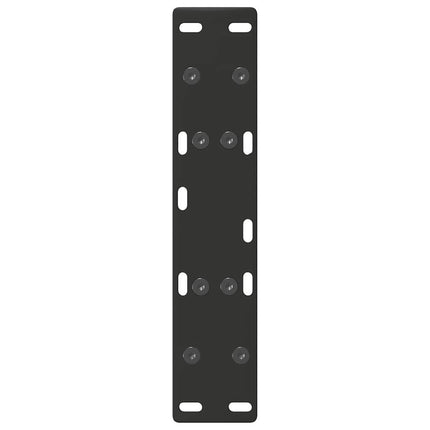 Soffbordsben A-formade 2 st svarta 50x(30-31) cm stål