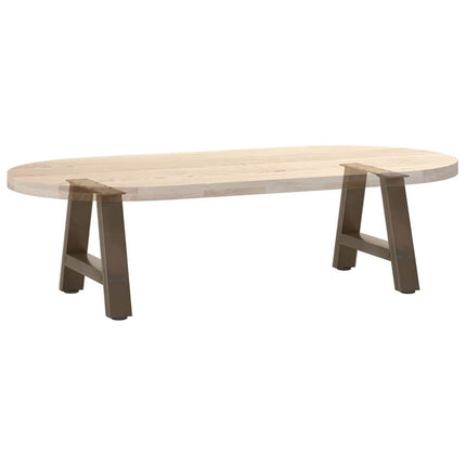 Soffbordsben A-formade 2 st 50x(30-31) cm stål