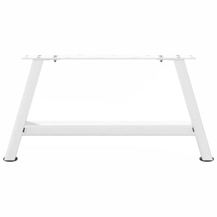 Soffbordsben A-formade 2 st vita 60x(30-31) cm stål