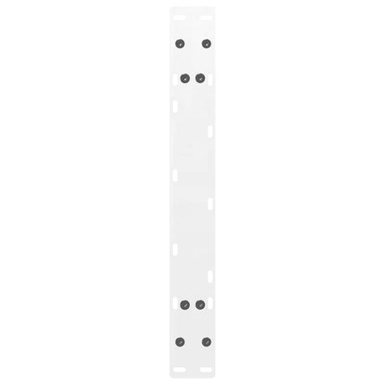 Soffbordsben A-formade 2 st vita 60x(30-31) cm stål
