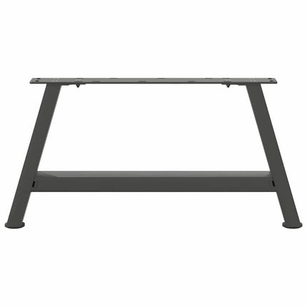 Soffbordsben A-formade 2 st antracit 60x(30-31) cm stål