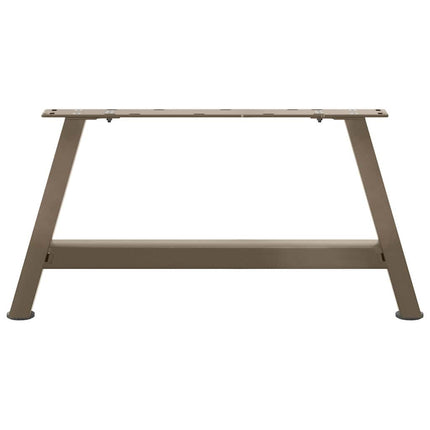 Soffbordsben A-formade 2 st 60x(30-31) cm stål