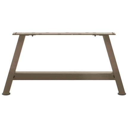 Soffbordsben A-formade 2 st 70x(30-31) cm stål