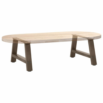 Soffbordsben A-formade 2 st 70x(30-31) cm stål