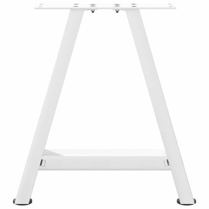 Soffbordsben A-formade 2 st vita 38x(42-43) cm stål