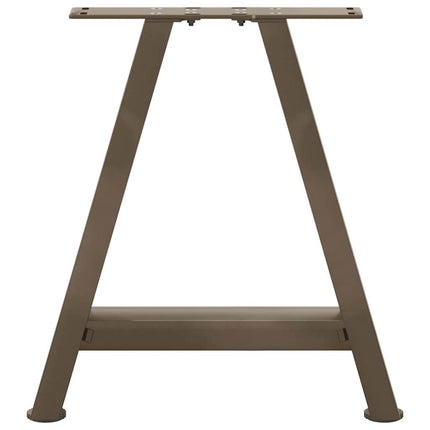 Soffbordsben A-formade 2 st 38x(42-43) cm stål