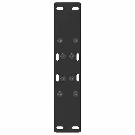 Soffbordsben A-formade 2 st svarta 50x(42-43) cm stål