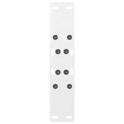 Soffbordsben A-formade 2 st vita 50x(42-43) cm stål
