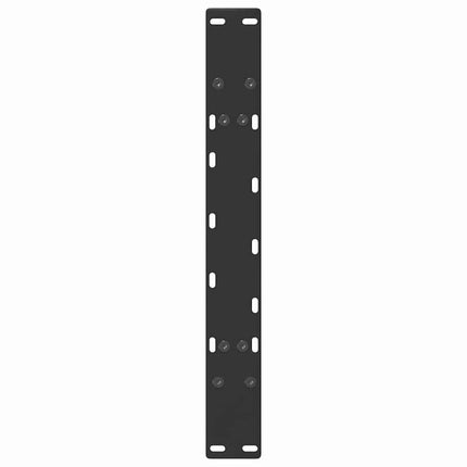 Soffbordsben A-formade 2 st svarta 60x(42-43) cm stål