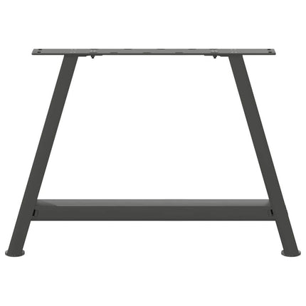 Soffbordsben A-formade 2 st antracit 70x(42-43) cm stål