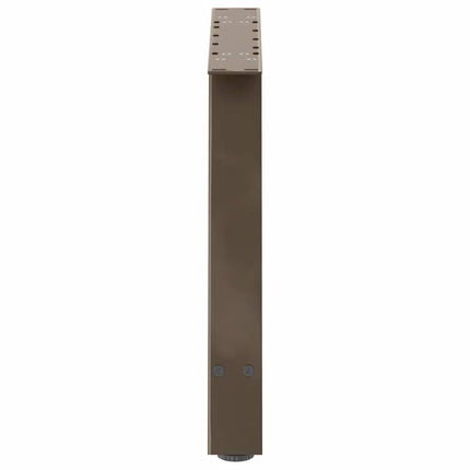 Soffbordsben A-formade 2 st 70x(42-43) cm stål