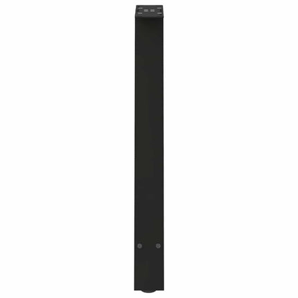 Matbordsben A-formade 2 st svarta 50x(72-73) cm stål