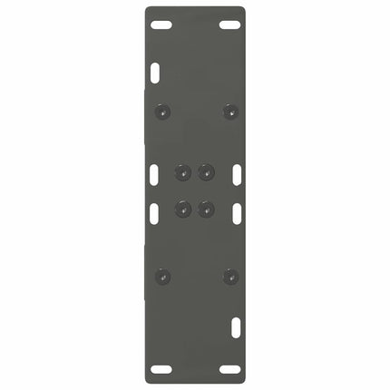 Matbordsben A-formade 2 st antracit 50x(72-73) cm stål