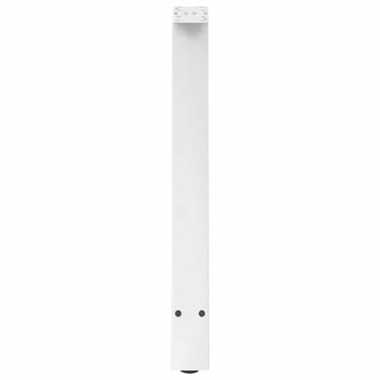 Matbordsben A-formade 2 st vita 60x(72-73) cm stål