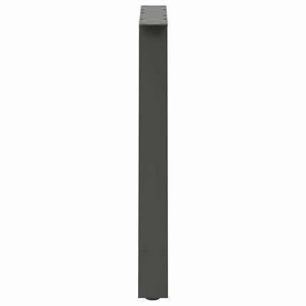 Matbordsben A-formade 2 st antracit 70x(72-73) cm stål