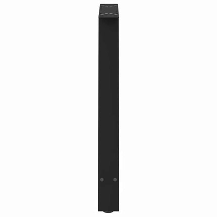 Matbordsben A-formade 2 st svarta 80x(72-73) cm stål