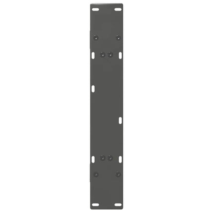 Matbordsben A-formade 2 st antracit 80x(72-73) cm stål