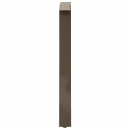 Matbordsben A-formade 2 st 80x(72-73) cm stål