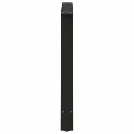 Matbordsben A-formade 2 st svarta 90x(72-73) cm stål