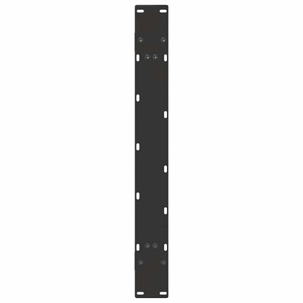 Matbordsben A-formade 2 st svarta 90x(72-73) cm stål