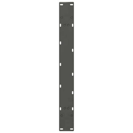 Matbordsben A-formade 2 st antracit 90x(72-73) cm stål