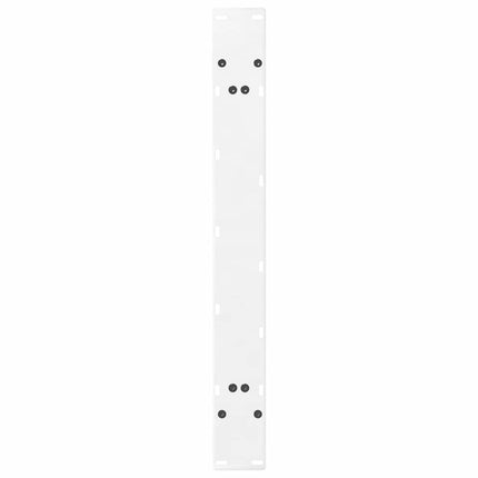 Matbordsben A-formade 2 st vita 100x(72-73) cm stål