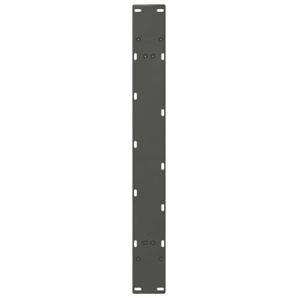 Matbordsben A-formade 2 st antracit 100x(72-73) cm stål
