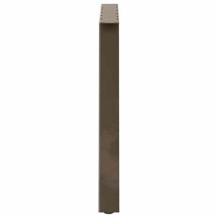 Matbordsben A-formade 2 st 100x(72-73) cm stål