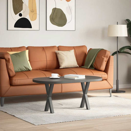 Soffbordsben X-formade 2 st antracit 28x(42-43) cm stål