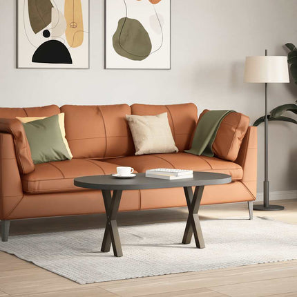 Soffbordsben X-formade 2 st naturstål 28x(42-43) cm stål
