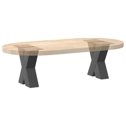 Soffbordsben X-formade 2 st antracit 40x(30-31) cm stål