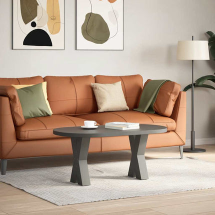 Soffbordsben X-formade 2 st antracit 28x(42-43) cm stål