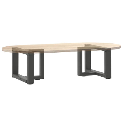 Soffbordsben T-formade 2 st antracit 40x25x(30-31) cm stål