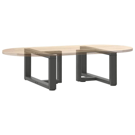 Soffbordsben T-formade 2 st antracit 60x25x(30-31) cm stål