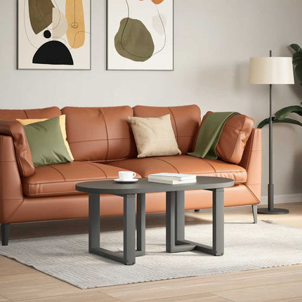 Soffbordsben T-formade 2 st antracit 50x25x(42-43) cm stål