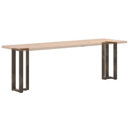 Konsolbordsben T-formade 2 st svarta 25x28x(72-73) cm stål