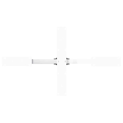 Soffbordsben spindelformad vit 98x58x(42-43) cm stål