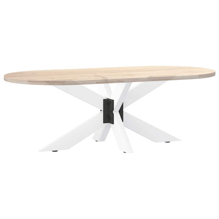 Soffbordsben spindelformad vit 98x58x(42-43) cm stål