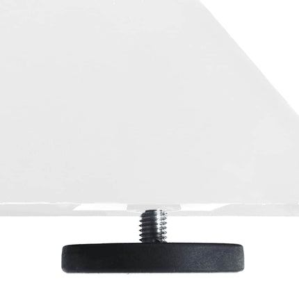 Soffbordsben spindelformad vit 98x58x(42-43) cm stål
