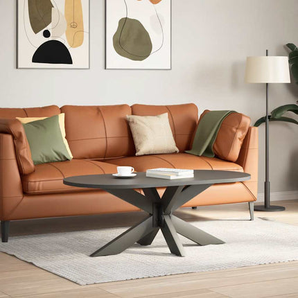 Soffbordsben spindelformad antracit 98x58x(42-43) cm stål