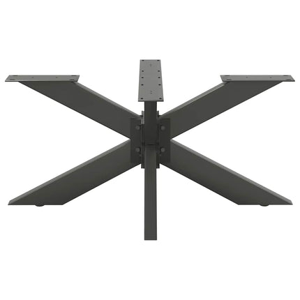 Soffbordsben spindelformad antracit 98x58x(42-43) cm stål
