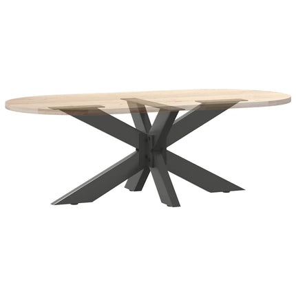 Soffbordsben spindelformad antracit 98x58x(42-43) cm stål