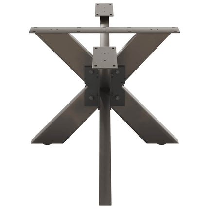 Soffbordsben spindelformad svart 98x58x(42-43) cm stål