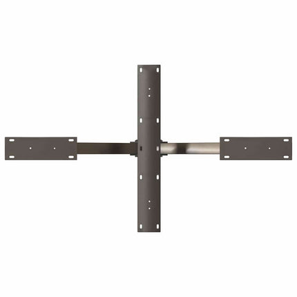 Soffbordsben spindelformad svart 98x58x(42-43) cm stål