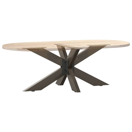 Soffbordsben spindelformad svart 98x58x(42-43) cm stål