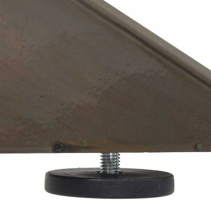 Soffbordsben spindelformad svart 98x58x(42-43) cm stål