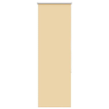 Rullgardin mörkläggningsbeige 40x130 cm tyg bredd 35,7 cm